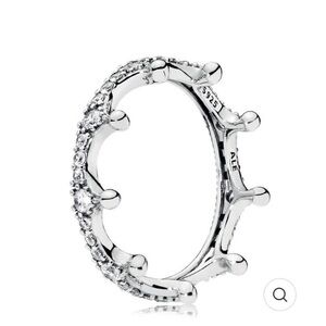 Pandora Silver Crown Ring